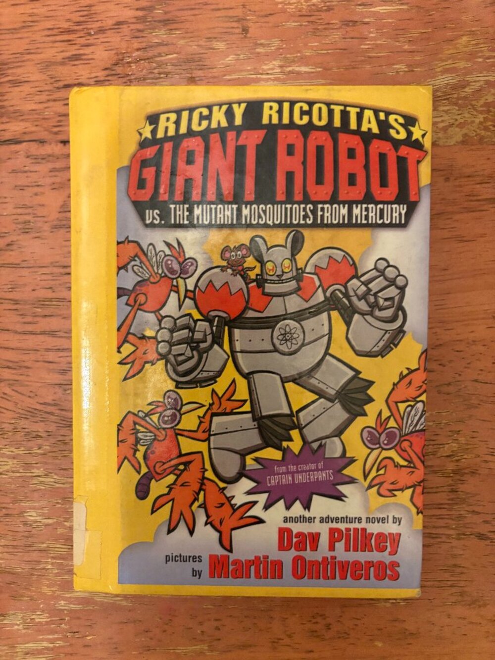Ricky Ricotta's Giant Robot vs. Mutant Mosquitoes from Mercury Book